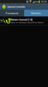 Wanam Xposed 3.4.3 screenshot 1