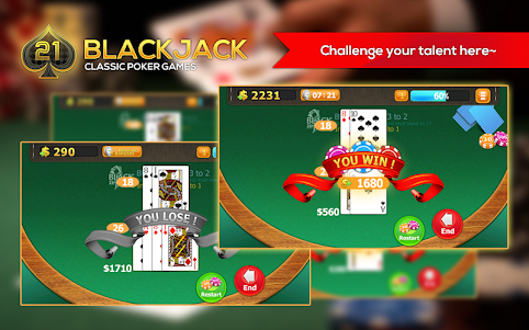 Black Jack Free Game - 21 1.1.2 screenshot 8