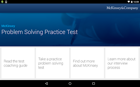 McKinsey PS Practice Test 1.0 screenshot 6