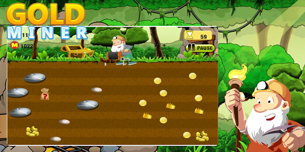 Gold Miner Forest 7.7 screenshot 2