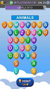 Word Balloons Swipe Word Games 1.107 screenshot 7