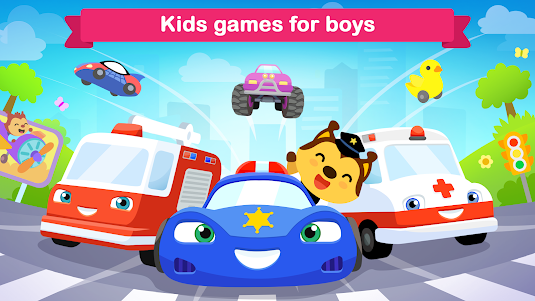 Car games for kids & toddler 2.19.0 screenshot 1