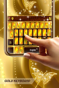 Gold Keyboard 40.0 screenshot 2