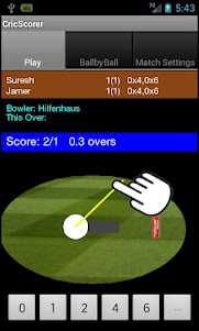 Cricket Scorer 4.0 screenshot 2