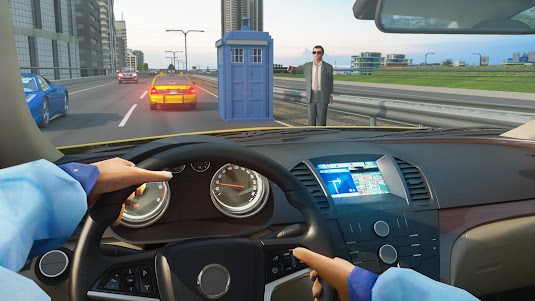 US City Taxi Games - Car Games  screenshot 4
