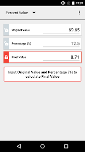 Percentage Calculator 1.1.1 screenshot 2