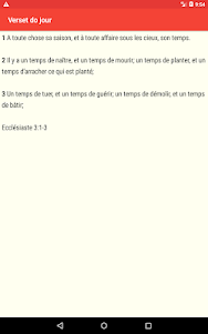 La Sainte Bible en français 4.10.4 screenshot 10