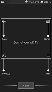 WD TV Remote 2.0.1 screenshot 2