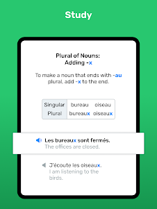 Wlingua - Learn French 5.2.15 screenshot 9