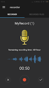 Easy Sound Recorder 1.11.19 screenshot 2