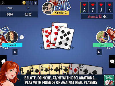 Belote & Coinche Multiplayer 2.24.1 screenshot 12