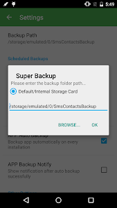 Super Backup & Restore 2.3.62 screenshot 6