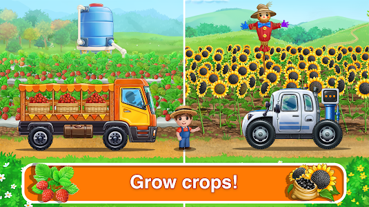 Tractor, car: kids farm games 0.0.4 screenshot 3