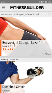 FitnessBuilder 3.9.17 screenshot 1