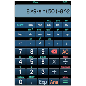 Scientific Calculator Free 1.0 screenshot 1