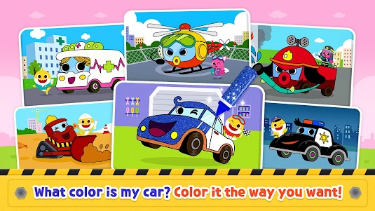 Baby Shark Car Town: Kid Games 32.32 screenshot 5
