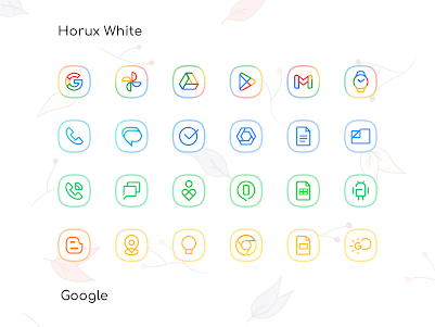 Horux White - Icon Pack 5.2 screenshot 2