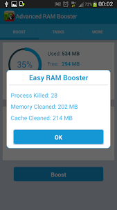 Advanced Ram Booster 1.6 screenshot 3
