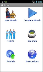 Cricket Scorer 4.0 screenshot 1