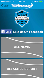 Carolina Football STREAM+ 3.1.1 screenshot 3