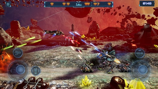 Red Siren: Robot and Mecha War 1.7.0 screenshot 23
