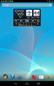 WVU Mountaineers Live Clock 3.0.8 screenshot 10