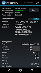 Drogger GPS  for DG-PRO1(RW) 2.12 screenshot 1