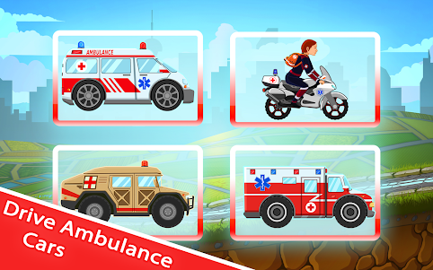 Kid Racing Ambulance - Medics!  screenshot 9