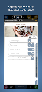 Website Builder for Android 2.0.47 screenshot 1