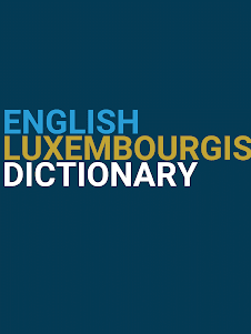English Luxembourg Dictionary 3.0.1 screenshot 8