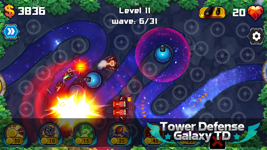 Tower Defense: Galaxy TD 1.4.2 screenshot 1