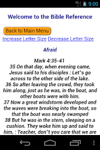 Quick bible reference 1.3 screenshot 2