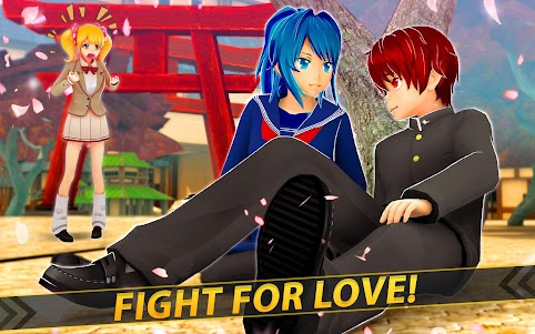 Anime Girl Run - Yandere Love 3.1.0 screenshot 7