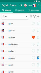 English-french dictionary 2.0.4.4 screenshot 2