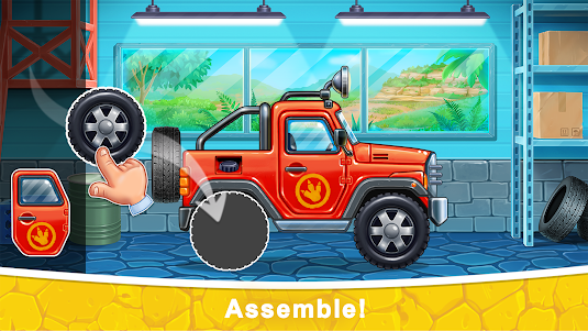 Car games for kids. Dinosaur 2.0.9 screenshot 6