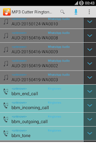 MP3 Cutter Ringtone Maker 1.1 screenshot 1