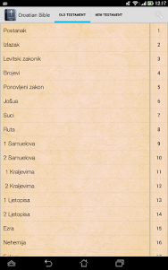 Croatian Bible 1.0 screenshot 2