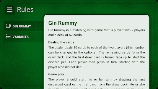 Gin Rummy + 1.0.7 screenshot 12