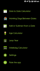 Date Calculator 3.1.0 screenshot 3