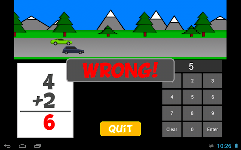 Racing Addition Kids Math Lite 1.0.8 screenshot 16