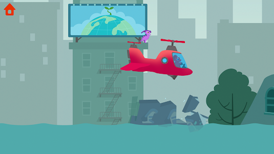 Dinosaur Helicopter - for kids 1.0.9 screenshot 1