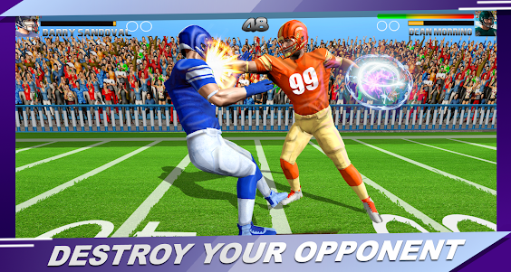 Football Rugby Players Fight  screenshot 1