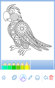 Coloring Book: Animal Mandala  screenshot 15