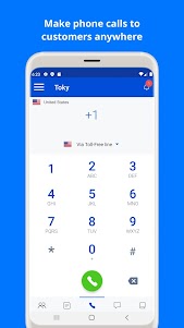 Toky: business phone system 1.8.5 screenshot 1