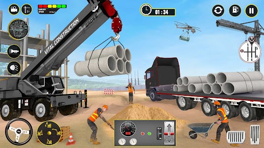 Heavy Excavator Simulator Game 8.5 screenshot 14