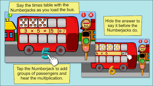 Times Tables - Numberjacks  screenshot 2