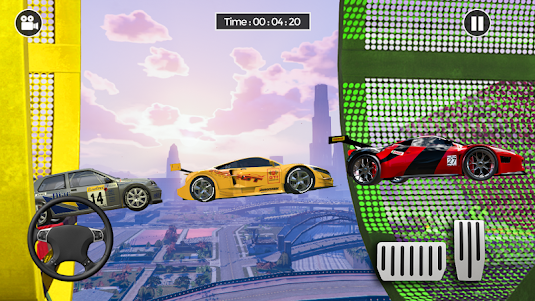 AR Car Racing Stunts- Mega Ram 1.0 screenshot 8