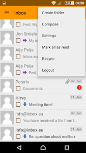 Inbox.eu  screenshot 2