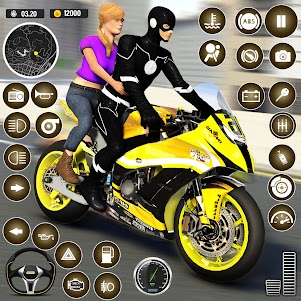 Superhero Bike Taxi: Bike Game 2.3 screenshot 19