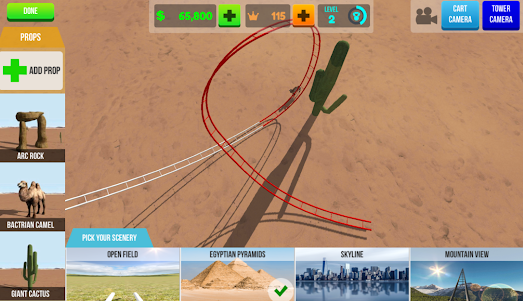VR Thrills Roller Coaster Game 2.3.1 screenshot 5